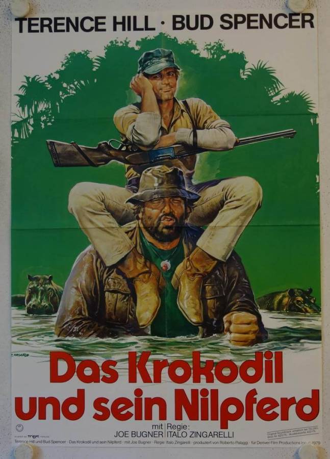 Im for the Hippopotamus original release german movie poster